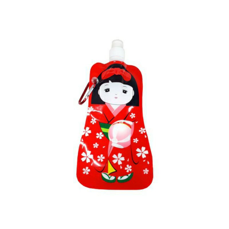 1 Chai Đựng Nước Gấp Gọn Tokyo Pocoyo Kimono