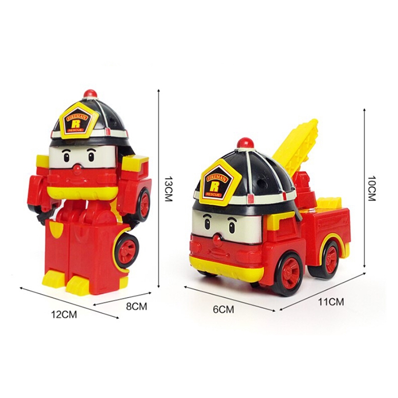 Deformation Robot Car Model Deformation Rescue Team Robot Kids Children Educational Toys