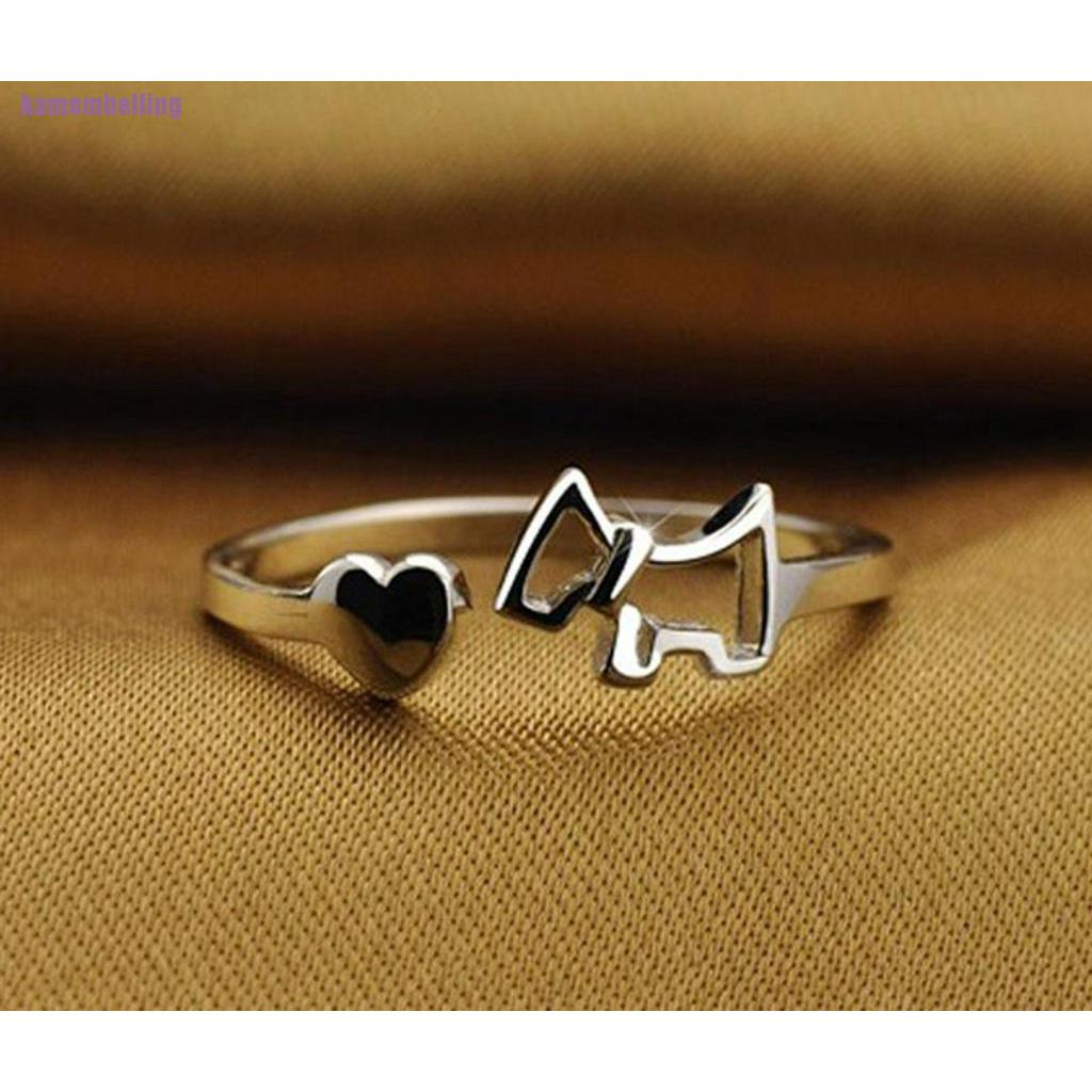 Nhẫn Hở Mạ Bạc 925 Thời Trang Có Thể Điều Chỉnh Kích Cỡ