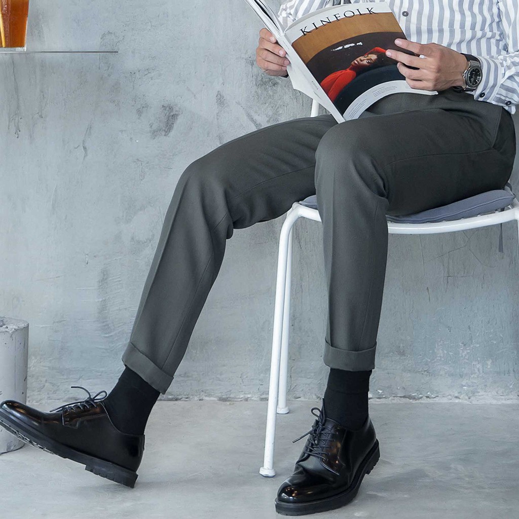 Quần Âu Nam Chất Vải Dày Dặn Giữ Form Chuẩn Cực Bền, Phong Cách Công Sở Lịch Lãm - POLIDO | BigBuy360 - bigbuy360.vn