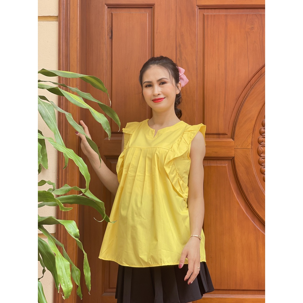Áo bầu dễ thương cánh tiên - Áo bầu thời trang đẹp mặc đi làm đi chơi A17