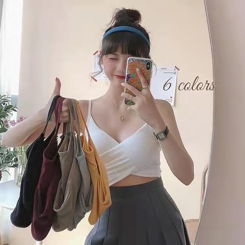 Áo bra dáng SÀNH ĐIỆU cotton gân CAO CẤP Thoáng mát