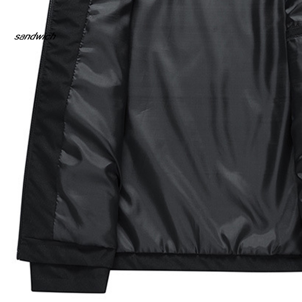 Áo Khoác Dây Rút Phối Túi Thời Trang Đường Phố Cá Tính Cho Nam