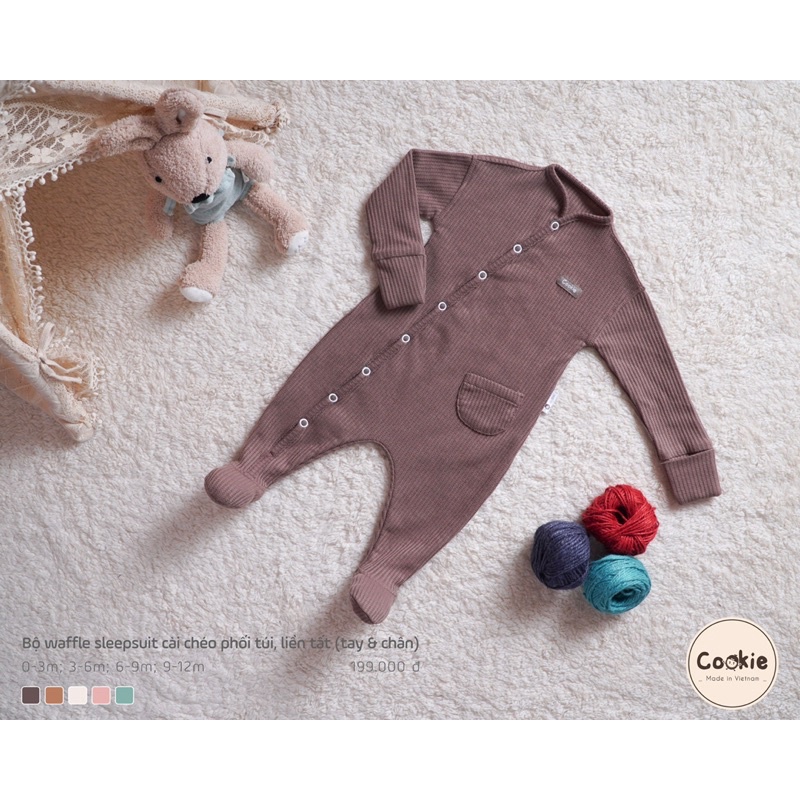 Body cài chéo, bodysuit, sleepsuit siêu xinh cho bé