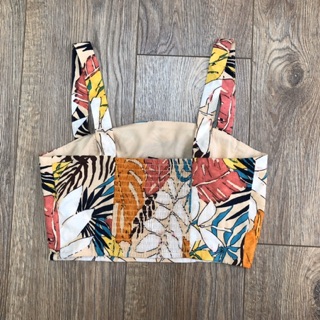 Áo Croptop hoa lá F21