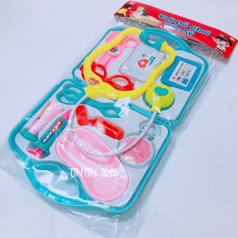 [HÀNG ĐẸP-Nhiều mẫu] Đồ chơi Vali Bác sĩ dễ thương cho bé