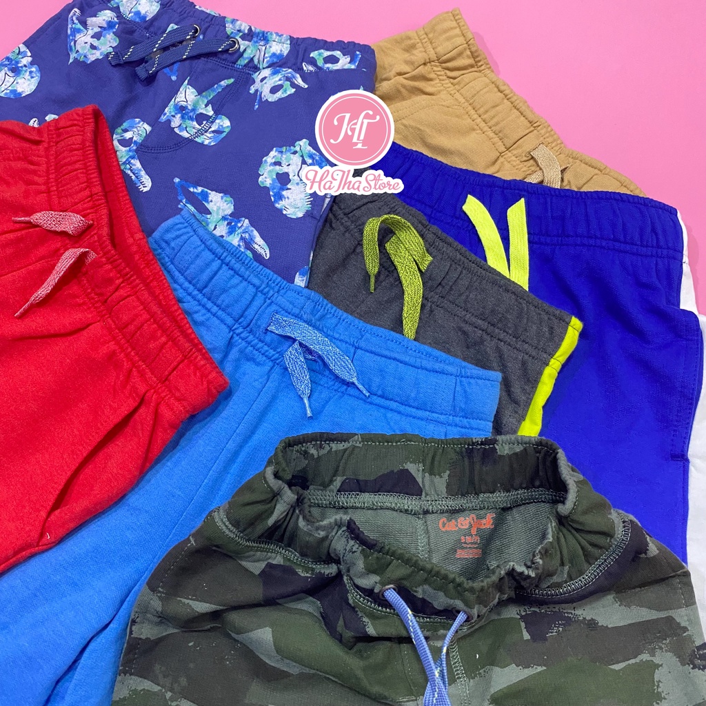 Shorts/ Quần short thun C4T&amp;J4CK cho bé trai (18-55kg)