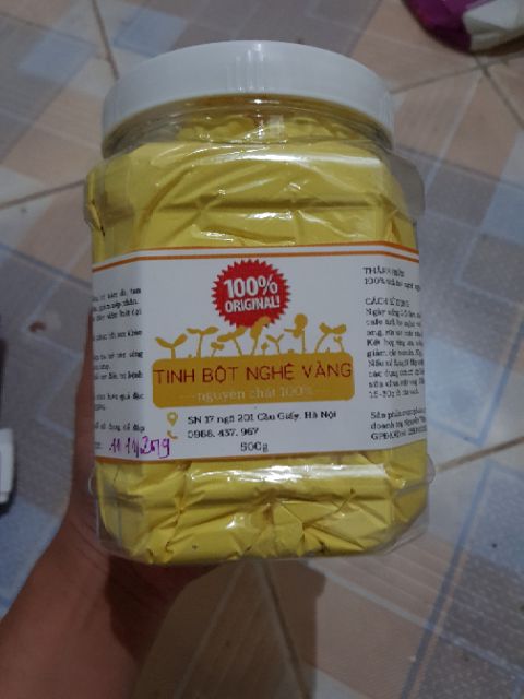 1kg Tinh bột nghệ nguyên chất