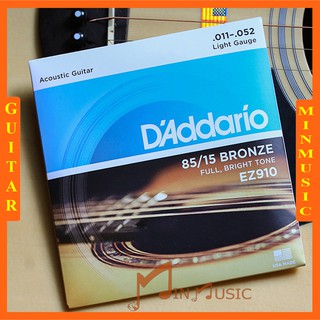 Dây đàn Guitar Acoustic D'Addario EZ900, EZ910 [ Loại 1 ]
