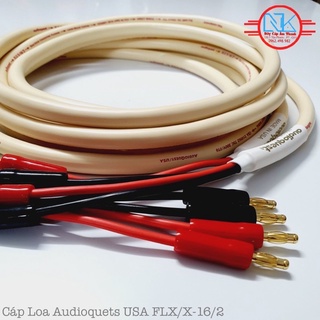 Dây loa Audioques USA cặp bắp chuối