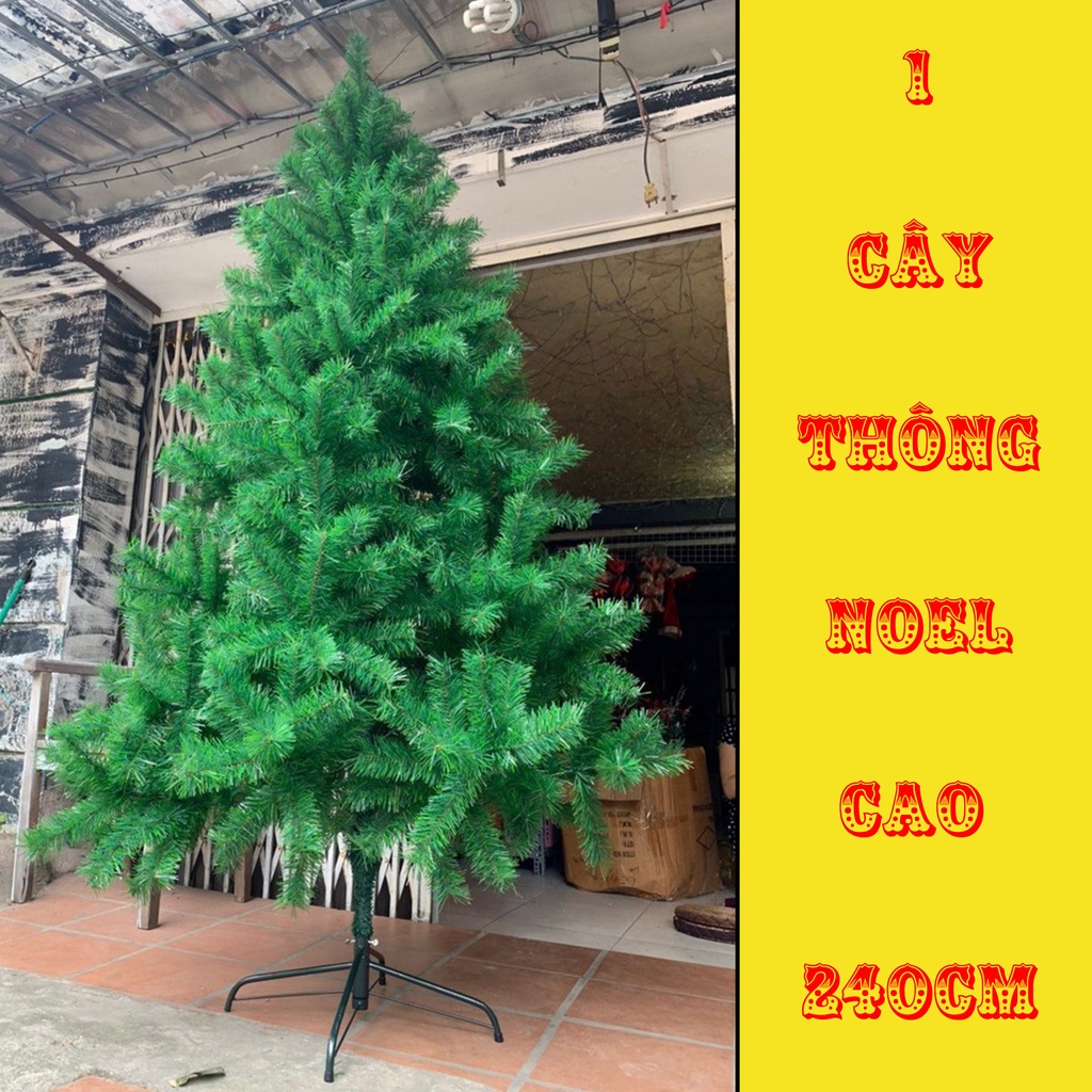 Cây thông noel trang trí giáng sinh đủ loại cây thông 90cm, 1m2, 1m5, 1m8, 2m1, 2m4, 3m hàng Việt Nam chất lượng cao
