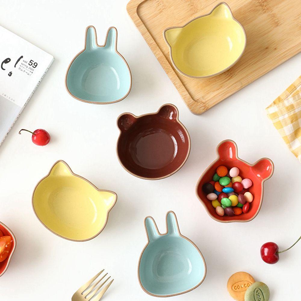 ELEGANT Đĩa Đựng Sushi / Hạt / Trái Cây Hình Mèo Sáng Tạo