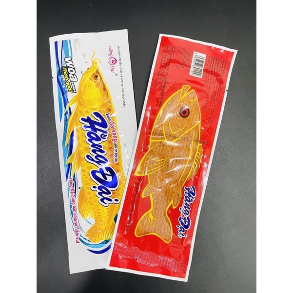 Combo 10 gói Bim bim snack bánh cá vàng Hằng Đại gói 26g, bim bim giòn dai cay cay, kích thích vị giác, càng ăn càng mê