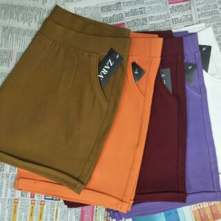 QUẦN SHORT NỮ COTTON CHẤT DÀY CO GIÃN