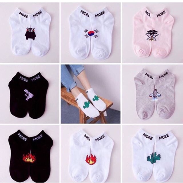 Tất More thấp cổ