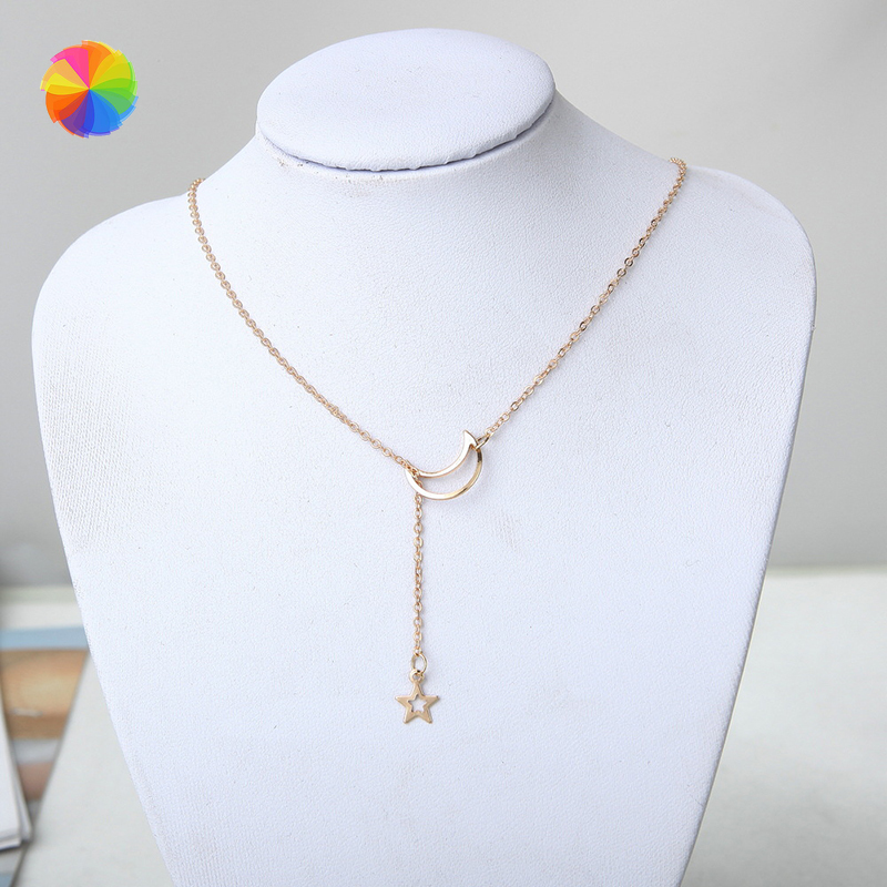 Dây Chuyền Mặt Trăng Và Ngôi Sao C171 mm