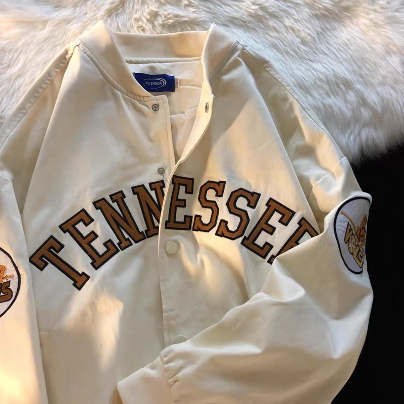 Áo Bomber Jacket Dù 2 Lớp TENNESSEE Unisex Nam Nữ (Ảnh Thật/Có Sẵn)