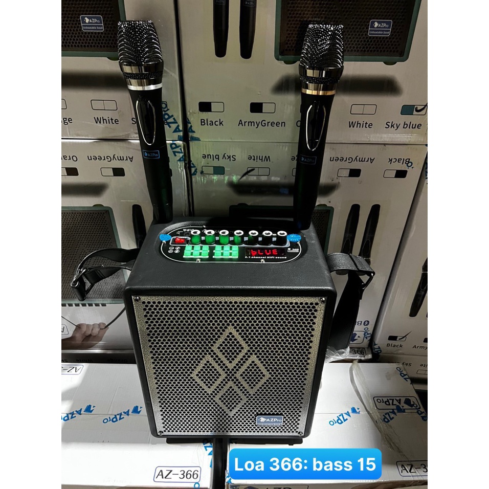 [Azpro AZ366] Loa karaoke bluetooth Azpro AZ-366, New 2022
