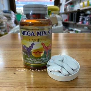 MEGA MIX 91 - Lên nước máu bồi bổ thể lực cho gà đá