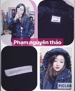 Áo phao zara kid xuất