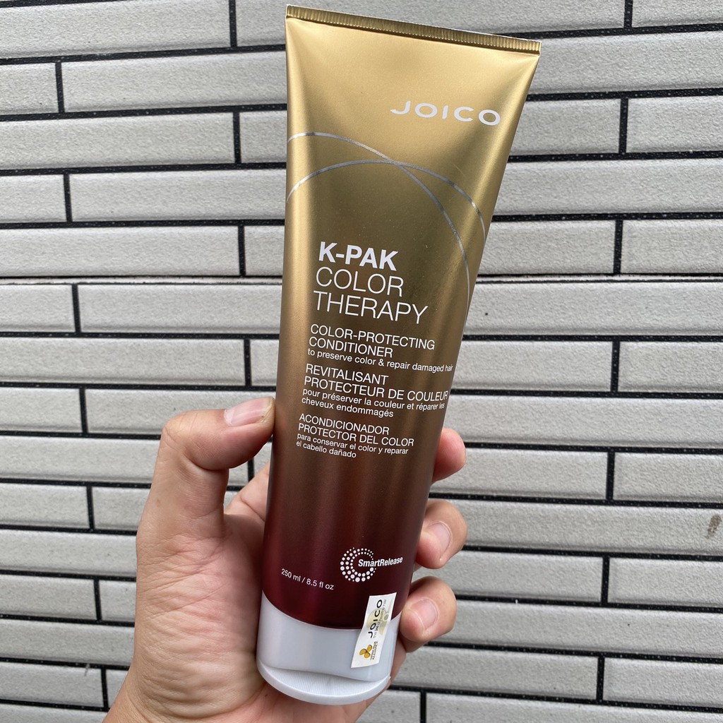 [ Mẫu Mới ] Dầu Xả Phục Hồi Hư Tổn Giữ Màu Tóc Nhuộm JOICO KPAK Color Therapy Conditioner 300ml