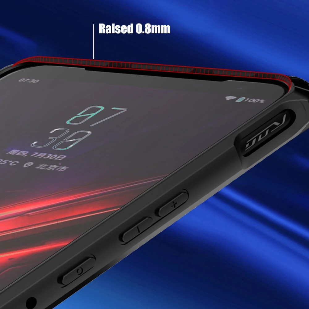 Ốp điện thoại mềm trong suốt chống rơi đơn giản bảo vệ toàn diện cho ASUS Rog 3 / Zenfone