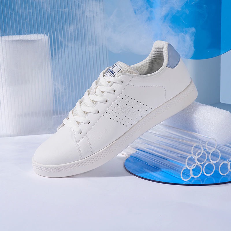 ORDER giày nam chính hãng 361 trắng gót xanh