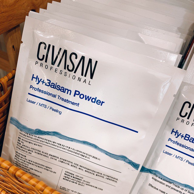 Mặt nạ CIVASAN căng bóng nâng tone dưỡng da phục hồi sau peel phi kim laser