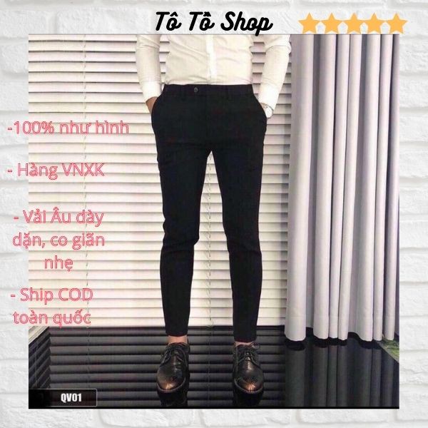 Quần Tây Âu Mẫu Mới ❤️FREESHIP❤️ Quần  Âu Nam Cao Cấp Thời Trang Hàn Quốc Co Giãn Nhẹ Chuẩn Hàng Shop Tô Tồ Shop - QTA2 | BigBuy360 - bigbuy360.vn