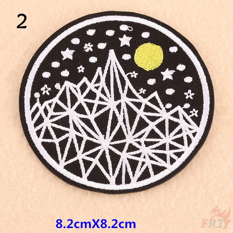 Sticker Ủi Thêu Trang Trí Quần Áo Hình Vsco