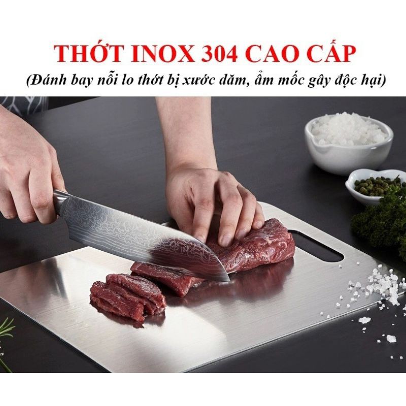 THỚT INOX 304 KHÁNG KHUẨN