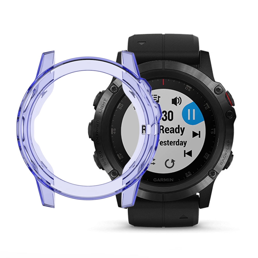 Dây Đeo Trong Suốt Chống Sốc Cho Đồng Hồ Thông Minh Garmin Fenix 5x / 5x Plus