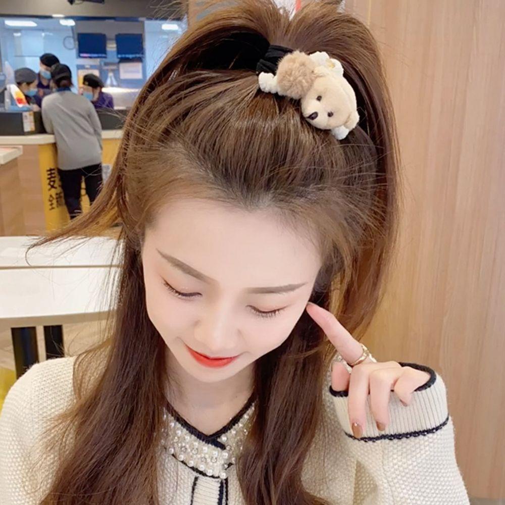 Kẹp Tóc Đuôi Ngựa Hình Vuốt Gấu Phong Cách Hàn Quốc Ngọt Ngào VANES1 Dành Cho Bạn Nữ