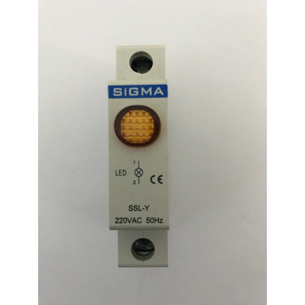 Đèn báo gắn tr&ecirc;n thanh ray tủ bảng đi&ecirc;̣n của SIGMA gi&aacute; bao nhi&ecirc;u?