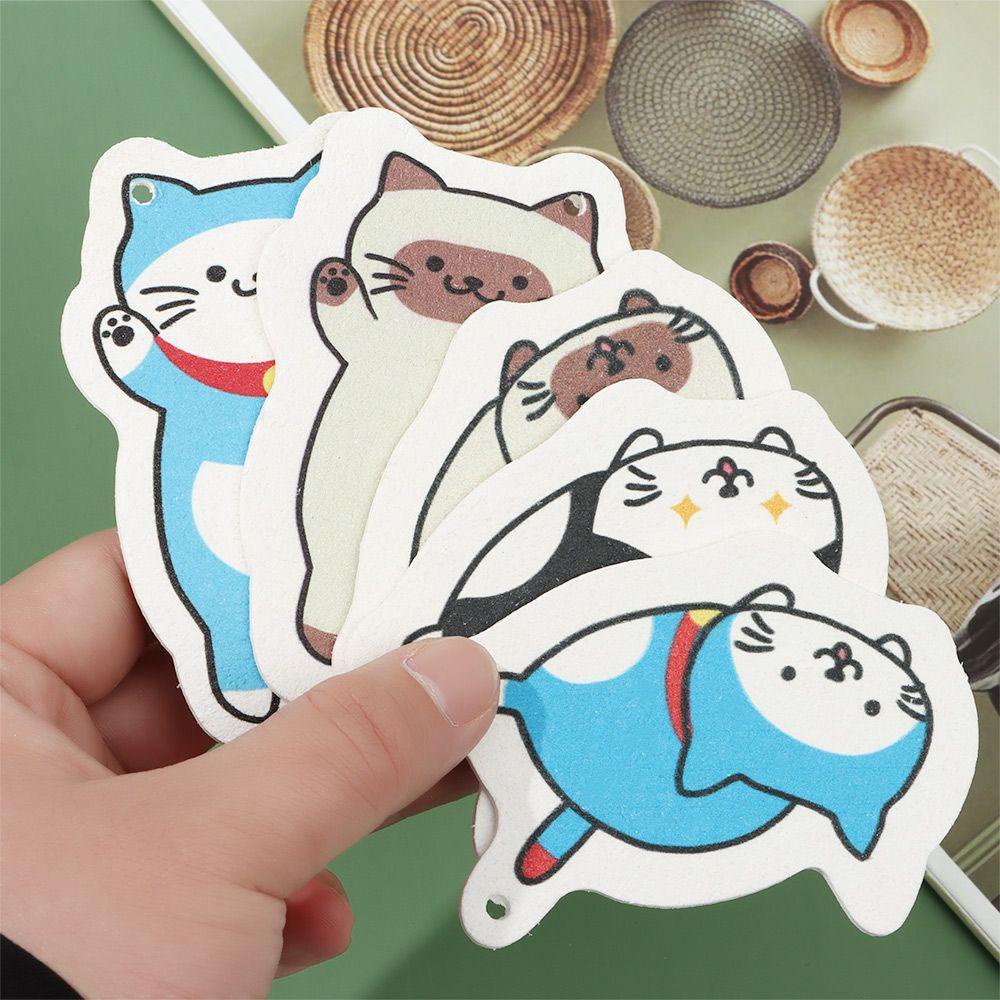 Miếng Bọt Biển Rửa Chén Dạng Nén Đa Năng Họa Tiết Hoạt