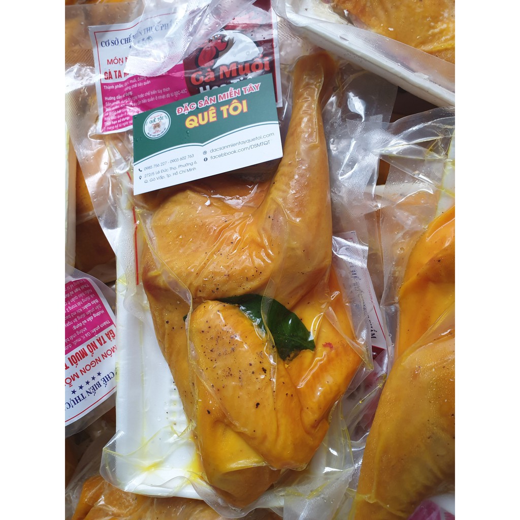 Gà muối hoa tiêu - Gà ủ muối tiêu - Gà đồi nổ tiêu chanh - Ship HCM siêu tốc 1-2h | BigBuy360 - bigbuy360.vn