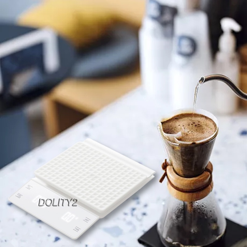 [Dolity2] Cân Cà Phê Nhỏ Giọt 3kg / 0.1g Độ Chính Xác Cao