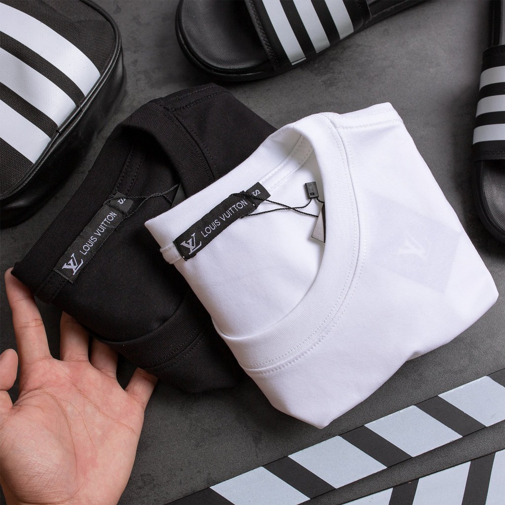 Áo thun nam tay ngắnLV-044 vải cotton mịn đẹp