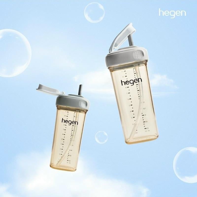 Bình tập uống có ống hút Hegen 330ml - Chính hãng