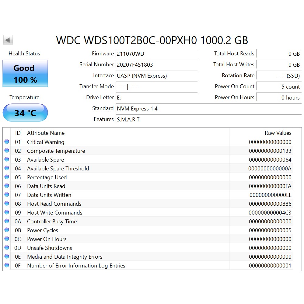 Ổ Cứng SSD Western Digital Blue SN550, SN730 PCIe Gen3 x4 NVMe M.2 1TB | BigBuy360 - bigbuy360.vn