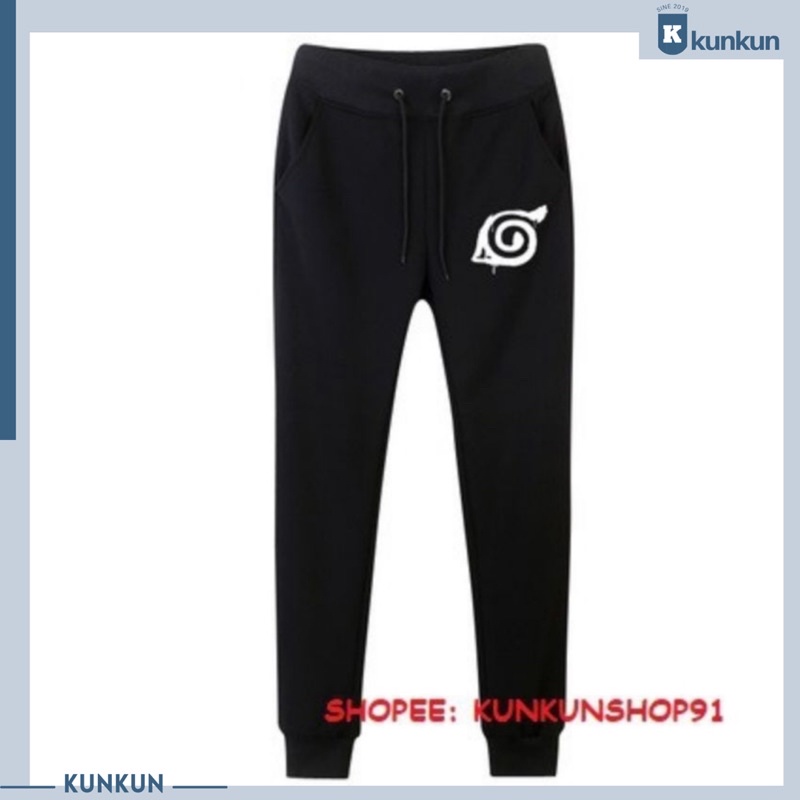 Quần Nỉ Ấm Hoạt Hình Naruto Uchiha Cực HOT