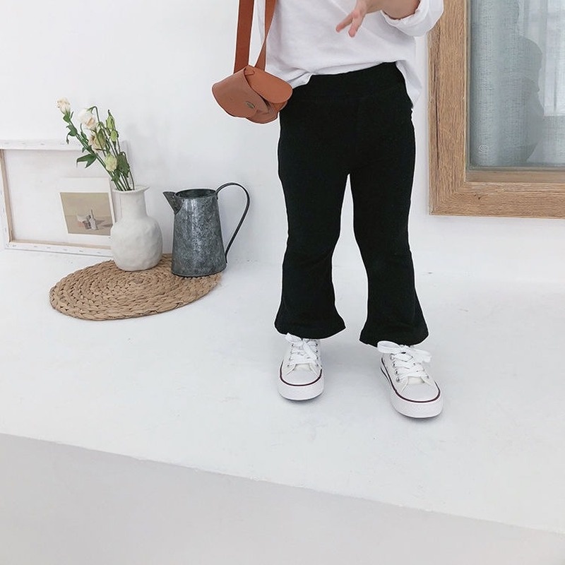 Quần legging ống loe thời trang cho bé gái