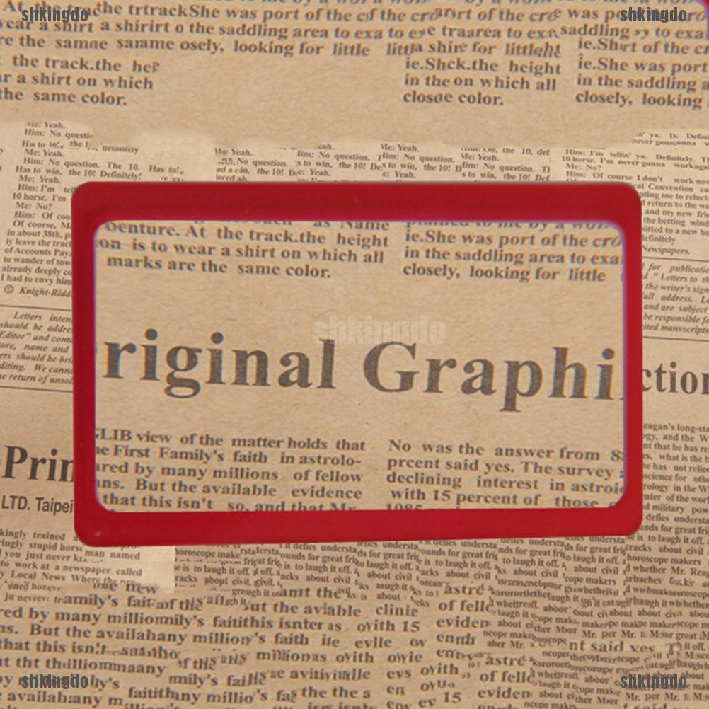 3 cái kính phóng to gấp 3 lần dùng đọc sách tiện dụng