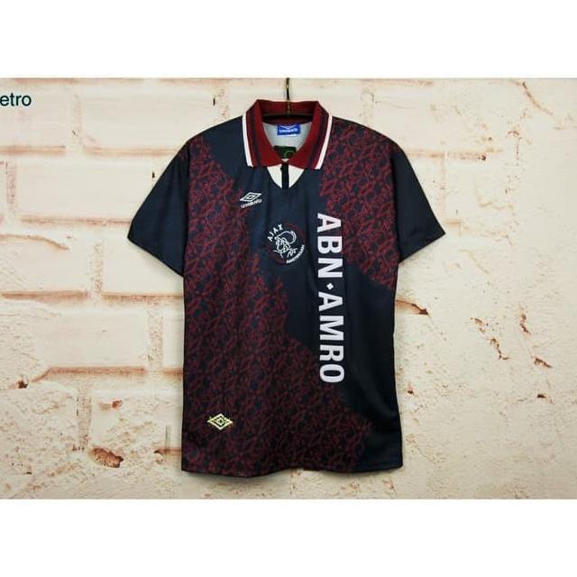 Áo Thun Đá Banh Kiểu Retro Ajax Away 1994 1995 94/95