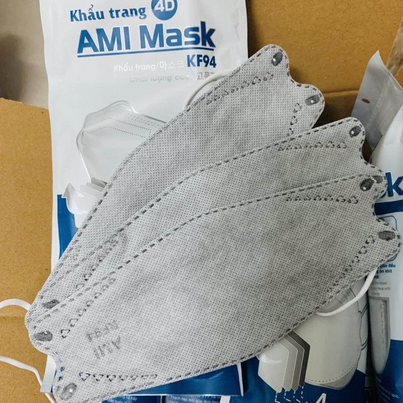 Khẩu trang kf94 hàn quốc 4D mask AMI y tế kháng khuẩn