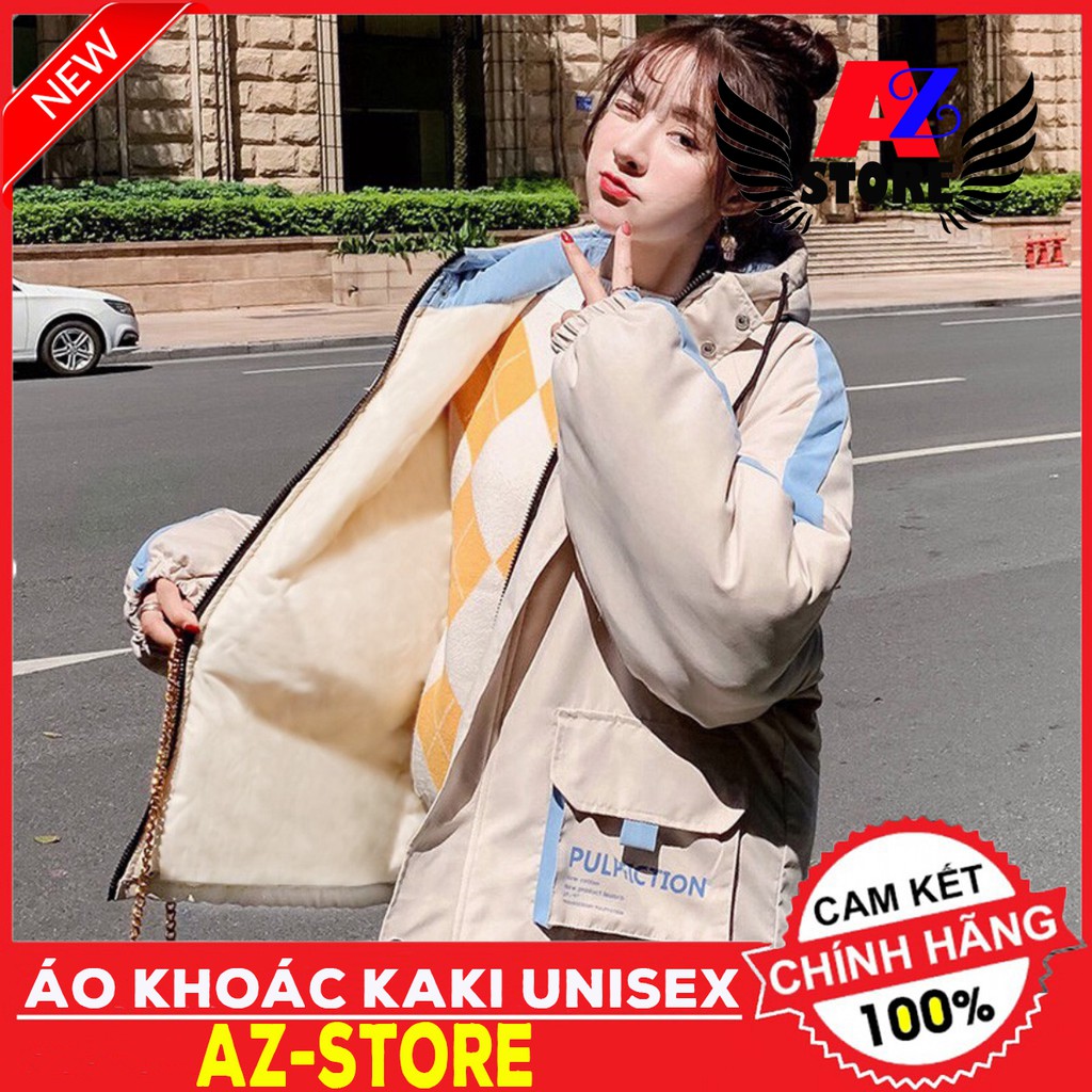 (FREESHIP) ❤ ÁO KHOÁC KAKI Túi Hộp 2 Lớp M520 (PULPFICTION - 1 Line) (đủ size M,L,XL)