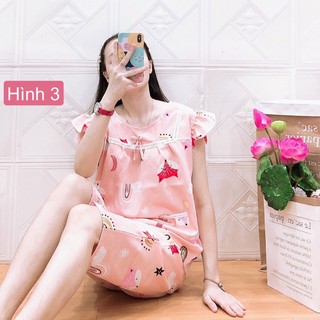 Đồ mặc nhà lửng thô lụa mát mịn