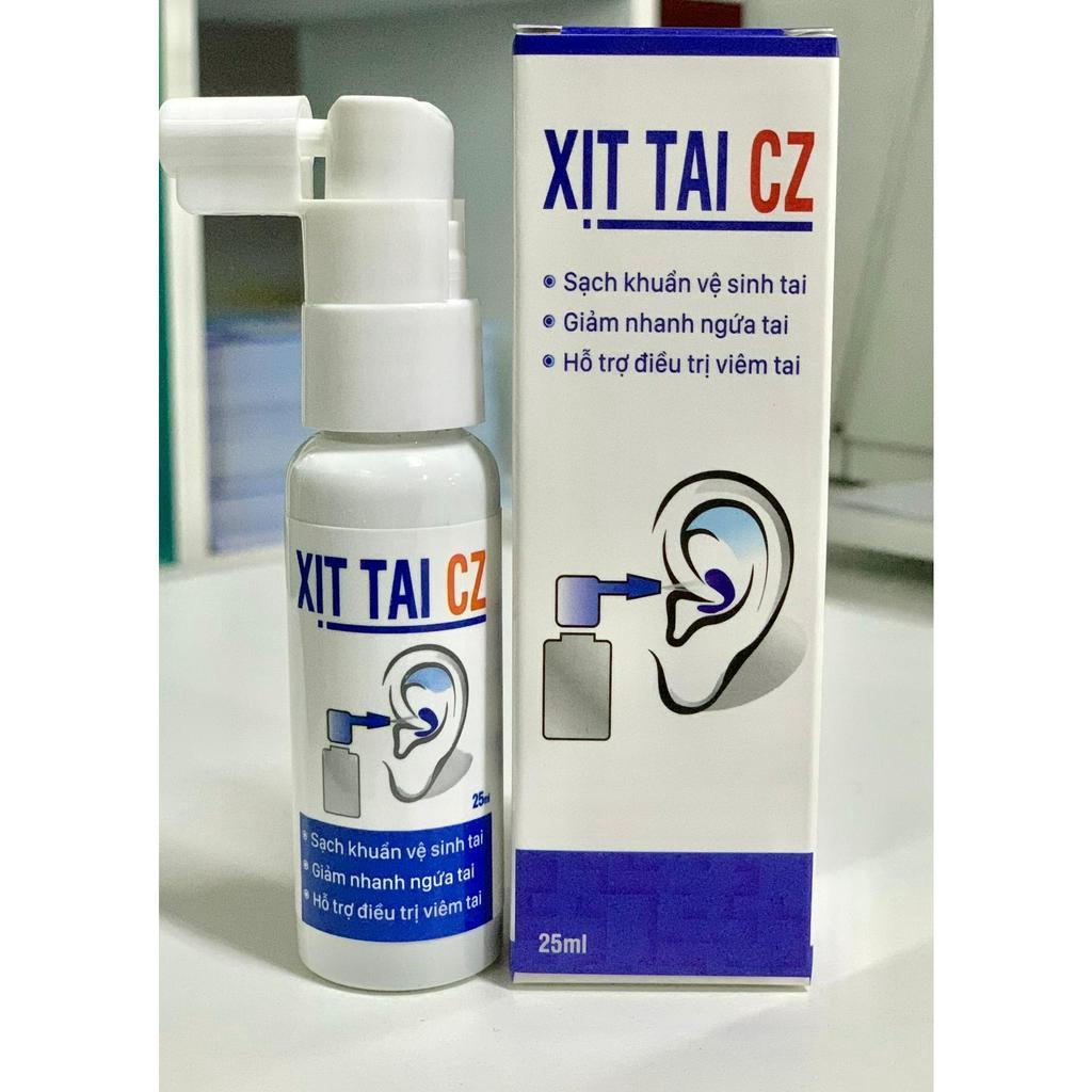 Xịt tai CZ - Dung dịch xịt làm sạch vệ sinh tai cho bé và người lớn