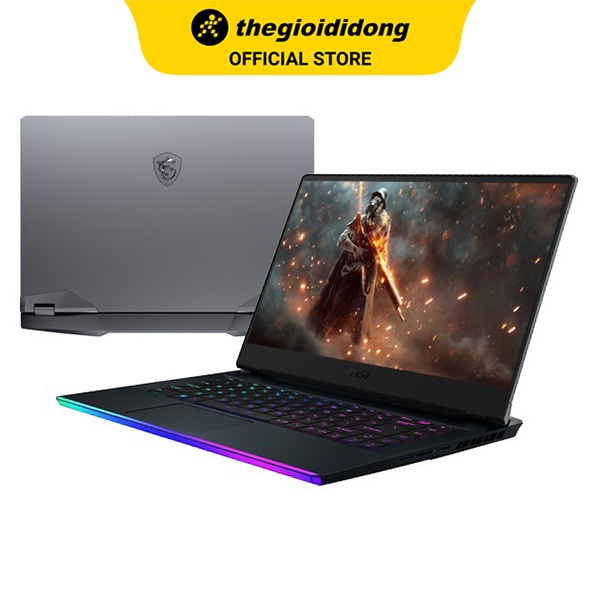 Laptop MSI GE66 Raider 11UH i7 11800H/32GB/2TB SSD/16GB RTX3080/15.6&quot;QHD/240Hz/Balo/Chuột/Win10/(259VN)/Xám