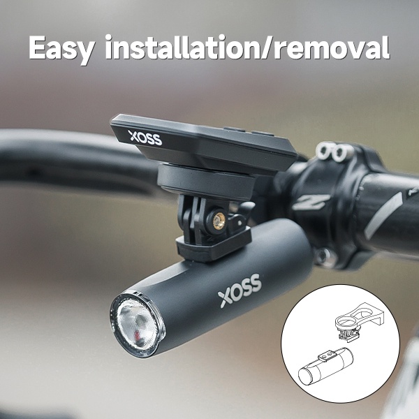 Xoss Đèn Pha Trước XL-400 XL 800 400 lumens Chuyên Nghiệp Cho Xe Đạp Leo Núi